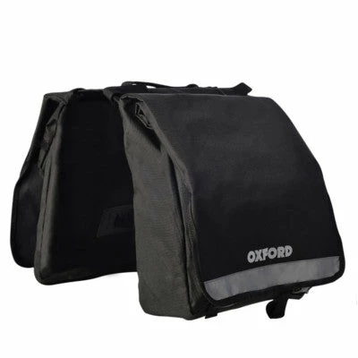 Oxford Double Sacoche Vélo Sur Porte-bagage Arrière Imperméable 3 Oxford Double Sacoche Vélo Sur Porte-bagage Arrière Imperméable