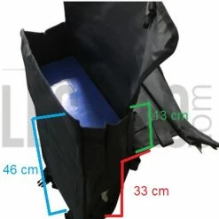 Oxford Double Sacoche Vélo Sur Porte-bagage Arrière Imperméable 12 Oxford Double Sacoche Vélo Sur Porte-bagage Arrière Imperméable -Vente de cadres de vélo Boutique double sacoche velo sur porte bagage arriere impermeable full 5