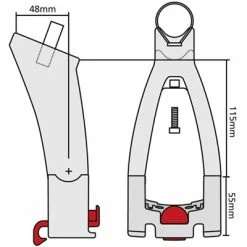 Extendeur De Fixation KlickFix Pour Selle De Vélo -Vente de cadres de vélo Boutique extendeur de fixation klickfix pour selle de velo full 3