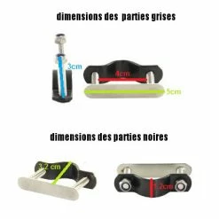 Fixations Pour Caisse Et Panier De Vélo En Osier Rotin - Basil -Vente de cadres de vélo Boutique fixations pour caisse et panier de velo en osier rotin basil full 3