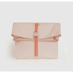 Sac De Courses Avec Son Sac Isotherme Sur Porte-bagages Houston Go Fluo -Vente de cadres de vélo Boutique sac shopper go fluo houston vieux rose