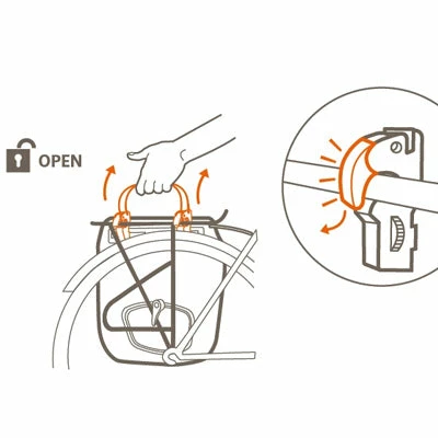 Sacoche Vélo Vaude Comyou Pro Sur Porte-bagages 26L 8 Sacoche Vélo Vaude Comyou Pro Sur Porte-bagages 26L – Image 6